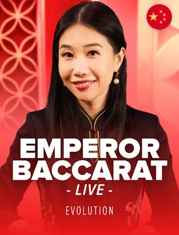 Emperor Baccarat van Evolution